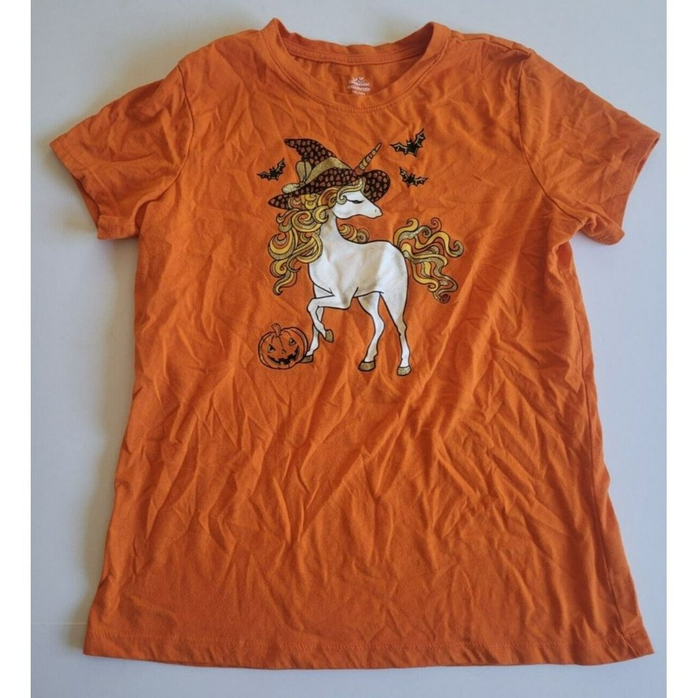 Halloween Unicorn Way To Celebrate Halloween Girls Size 18 Shirt